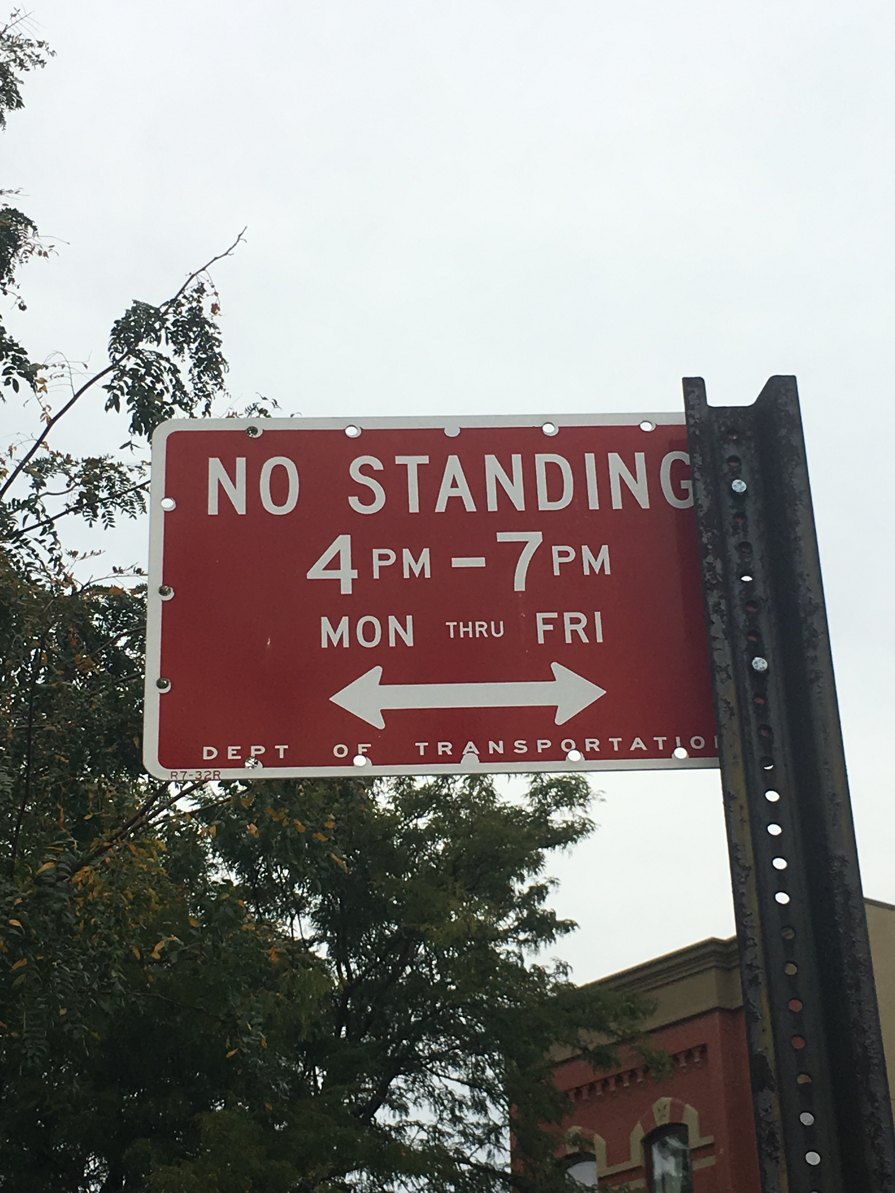 No Standing